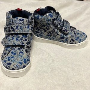 **Brand New** (Baby Gap) Mickey High Top Sneakers - Toddler Size 6